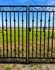 Decorative 5ft x 11ft Flat Top Donovan Double Driveway Gate