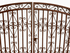 Decorative 5ft x 8ft Scottsdale Wrought Iron Double Driveway Gate
