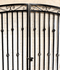 Decorative 6ft x 10ft Wilmington Double Wrought Iron Gate