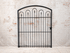 Decorative 6ft x 5ft Des Moines Wrought Iron Garden Gate