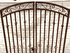 Decorative 6ft x 5ft Donovan Double Wrought Iron Garden Gate