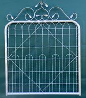 Decorative Wire Loop Ornamental Gate - 36" x 36"