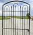 Des Moines Wrought Iron Fence Entry Gate 6ft x 48in