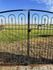 Double Swing Metal Des Moines Driveway Gate 5't x 10'w