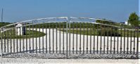 Durango Iron Double Swing Driveway Entrance Gate 4't x 16'w
