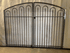 Large Des Moines Center Divide Driveway Entrance Gate 5't x 8'w