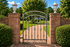 Metal 4't x 3'w Wilmington Courtyard Gate