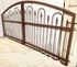 Metal Missoula Handmade 9' Wide Center Divide Gate