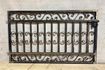 Ornate Curly Magnolia Metal Entry Gate 36"t x 52"w
