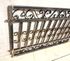 Ornate Curly Magnolia Metal Entry Gate 36"t x 52"w