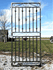 Rugged Large 6ft Wrought Iron Stockton Entrance Gate