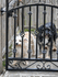 Wilmington 3't x 3'w Stylish Wrought Iron Gate