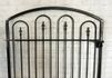 Wrought Iron 4't Handmade Des Moines Gate 50"w