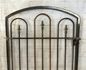 Wrought Iron Des Moines Yard Gate Entrance