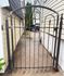 Wrought Iron Des Moines Yard Gate Entrance