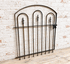 Woodson Wrought Iron Fence Gate - 3  ft Tall Iron Entry