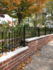 Wrought Iron Old World Hairpin Edging Fence - 24" Tall Panel