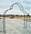 Wrought Iron Ornate Driveway Arbor