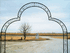 Wrought Iron Ornate Driveway Arbor