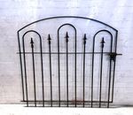 Wrought Iron Woodson Garden Gate 3't x 44"w Iron Fence Entry