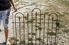 Wrought Iron Woodson Garden Gate 3't x 44"w Iron Fence Entry