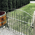 Wrought Iron Woodson Garden Gate 3't x 44"w Iron Fence Entry