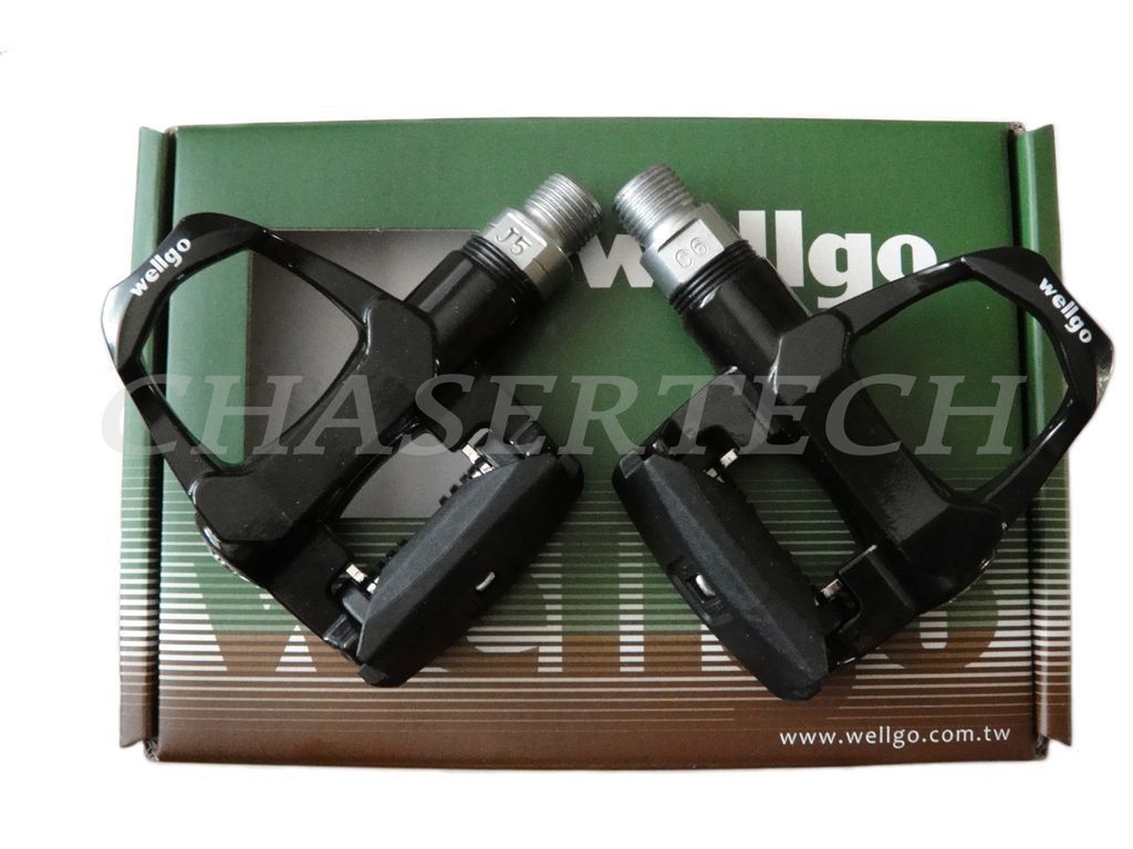 Wellgo R096B Road Bike Magnesium Pedals Cr-Mo Axle 9/16