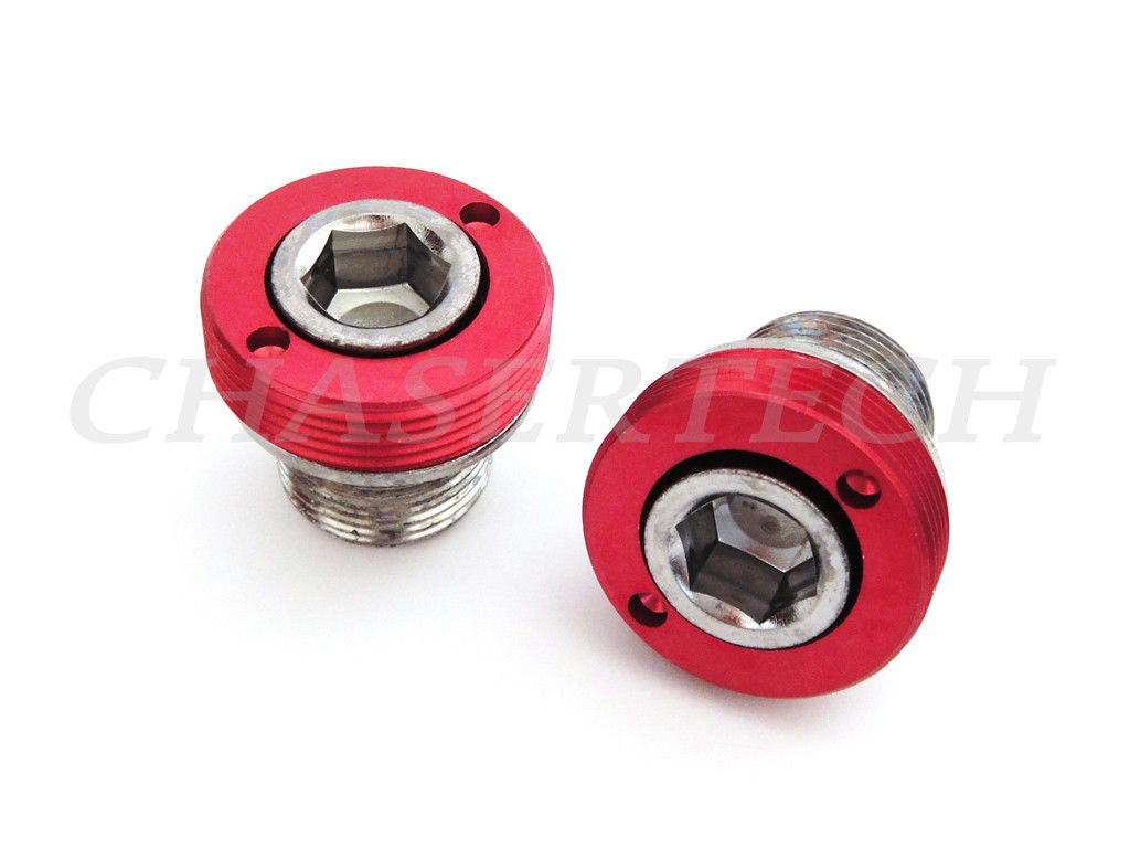 M15 Bicycle Crank Bolts For Shimano ISIS Bosch Brose E-Bike Motors - Silver Steel
