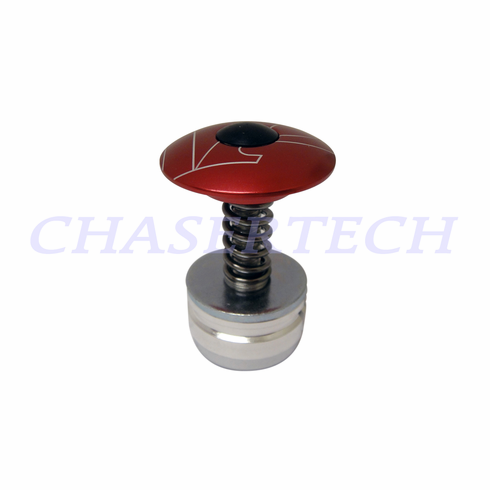 VP Bicycle Bike Alloy Headset Stem Cap 1-1/8" w/ Expander Plug 25.4mm Red