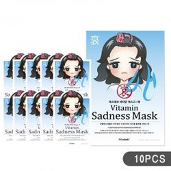 (10 Pack) MustaeV-Mood Therapy Mask-Sadness