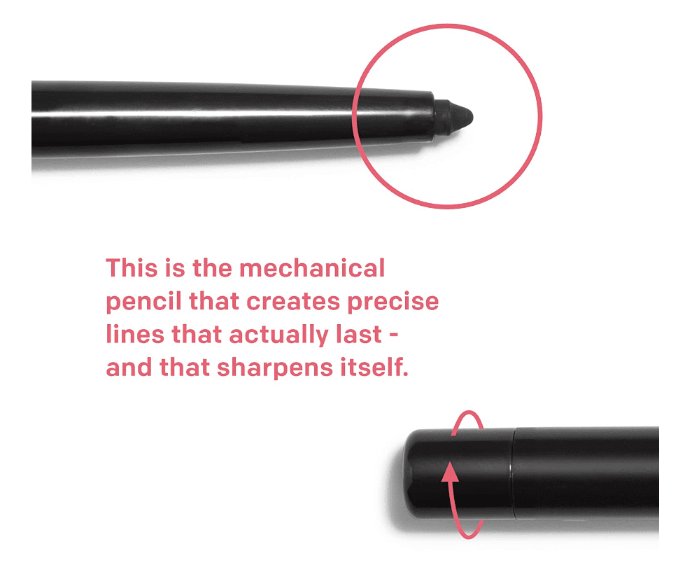 ALMAY Eyeliner Pencil, Black [205]