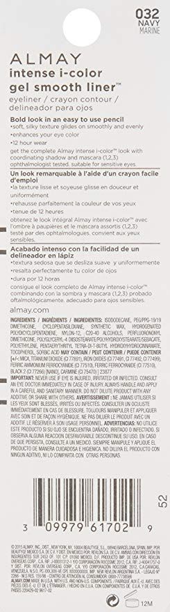Almay Intense i-Color Gel Smooth Liner, Navy 032
