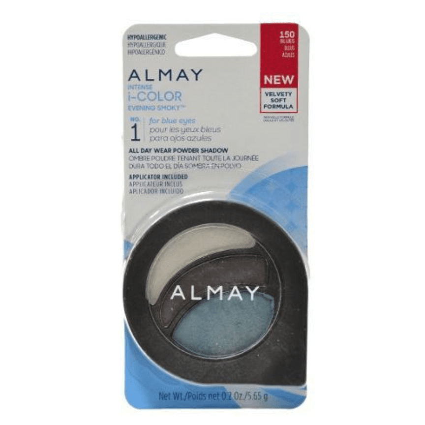 ALMAY Intense I-Color Powder Shadow, Evening Smoky, Blues 150