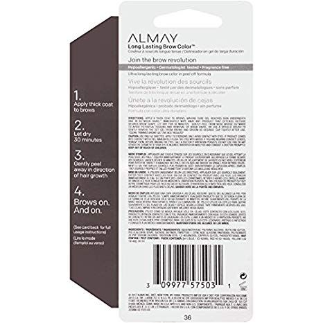 ALMAY Long Lasting Brow Color - Black Brown 030