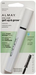 ALMAY One Coat Get Up & Grow Waterproof Mascara, Black Brown