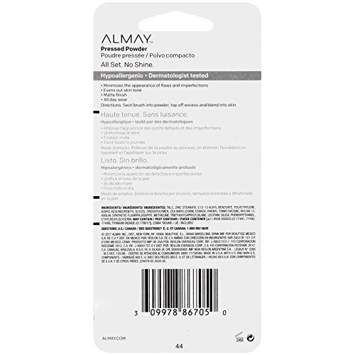 ALMAY Pressed Powder, Deep Like Me (500)