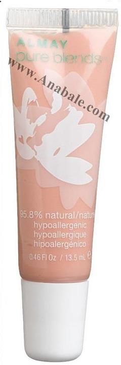 Almay Pure Blends Lipgloss # 135 Petal , 0.46 Oz