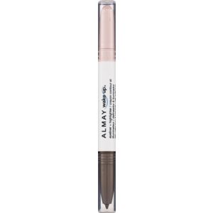 Almay Wake Up Eyeliner and Highlighter, 020 Coffee Buzz/Iced Buff 