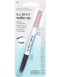 Almay Wake Up Eyeliner and Highlighter, 020 Coffee Buzz/Iced Buff