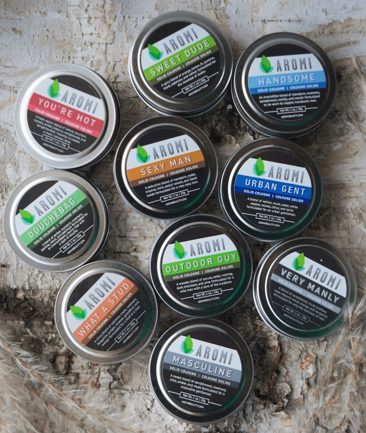 Aromi Beauty Solid Cologne, You're Hot 