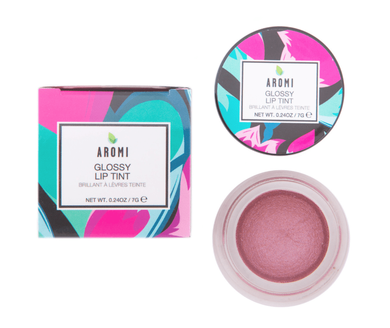 Aromi Beauty - Glossy Lip Tint vegan + cruelty-free, Rose Quartz