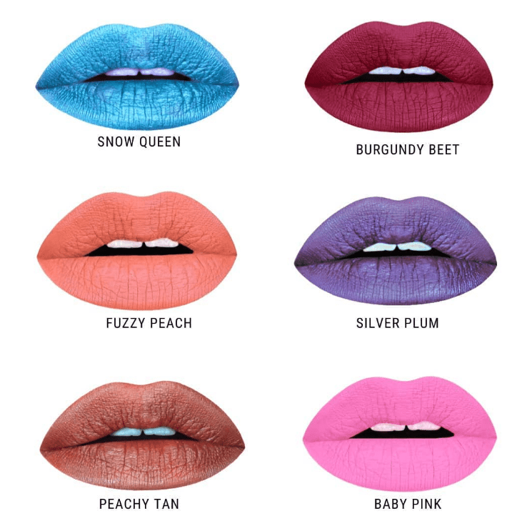 Aromi Beauty Matte Liquid Lipstick, Burgundy Beet