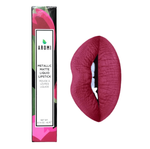 Aromi Beauty Matte Liquid Lipstick, Burgundy Beet