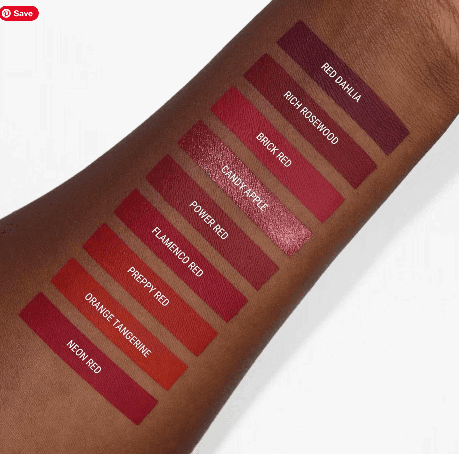 Aromi Beauty Matte Liquid Lipstick, Flamenco Red