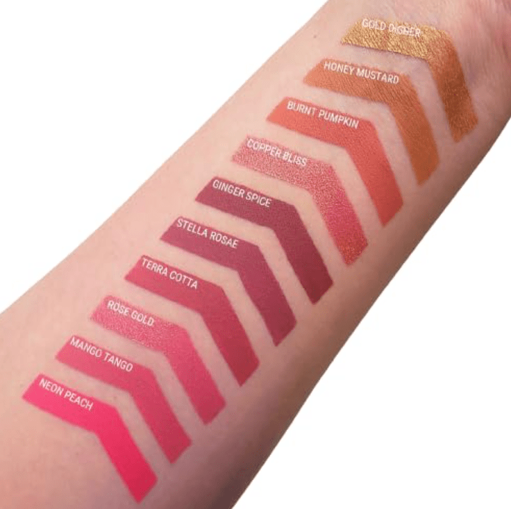 Aromi Beauty Matte Liquid Lipstick, Ginger Spice