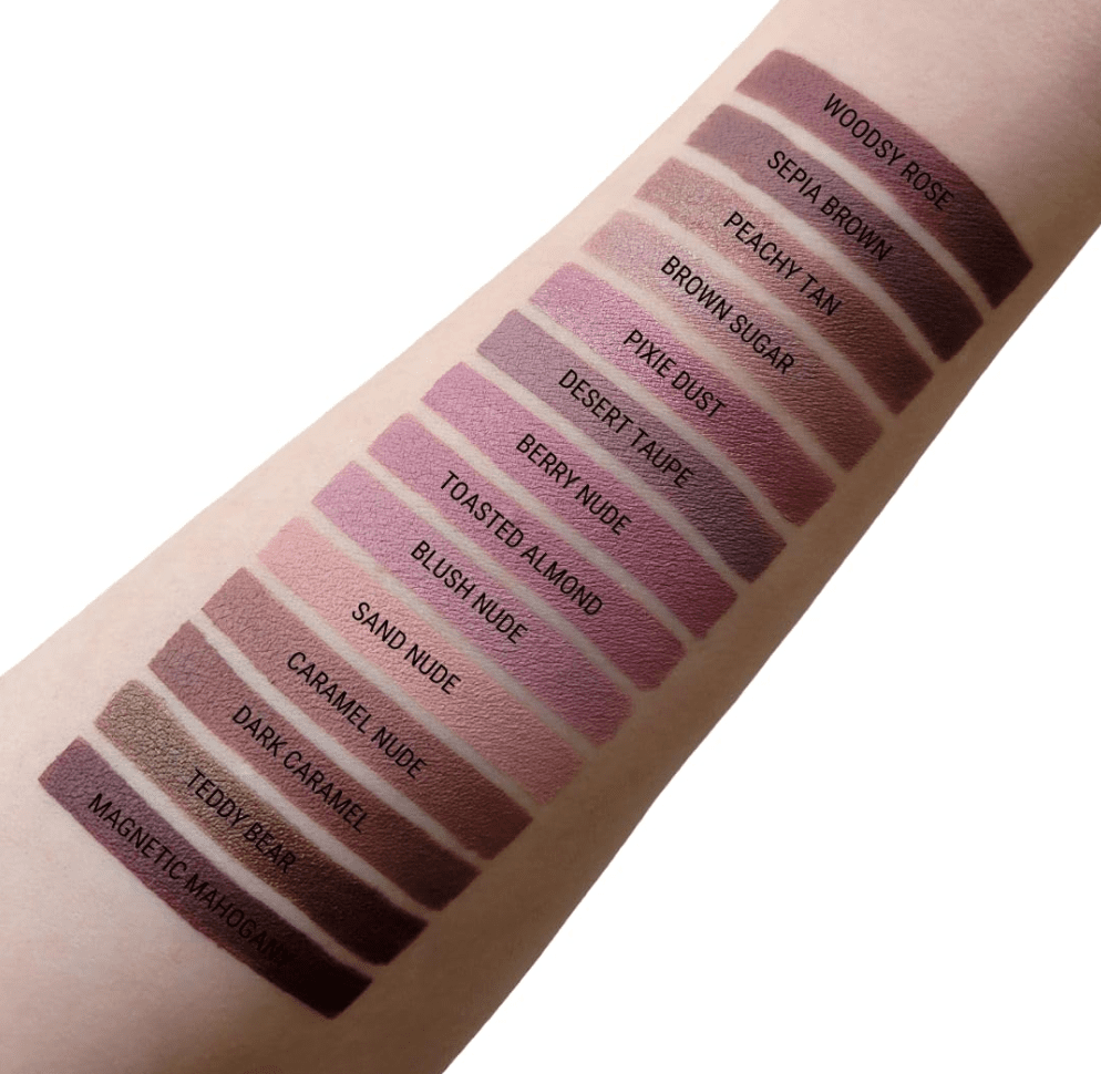 Aromi Beauty Matte Liquid Lipstick, Magnetic Mahogany