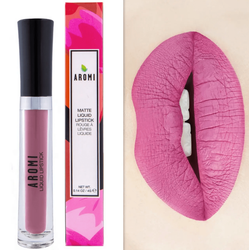 Aromi Beauty Matte Liquid Lipstick, Miss Mauve