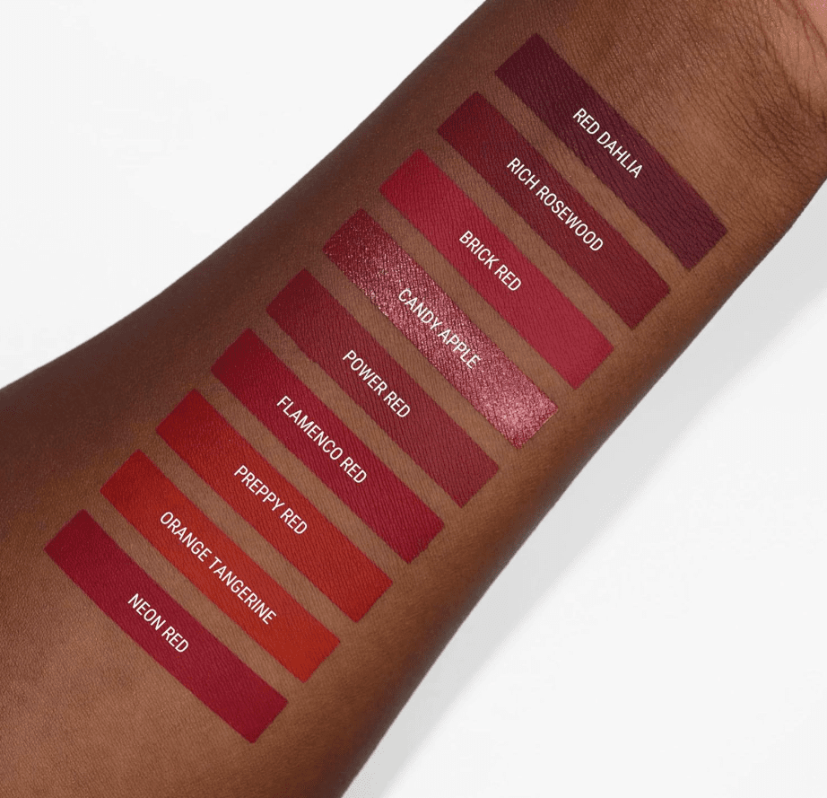 Aromi Beauty Matte Liquid Lipstick, Power Red