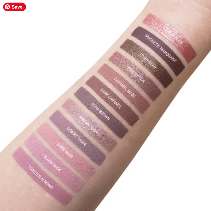 Aromi Beauty Matte Liquid Lipstick, Sepia Brown