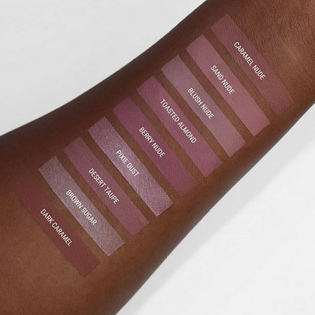 Aromi Beauty Matte Liquid Lipstick, Toasted Almond